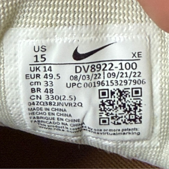 Nike AIR ZOOM PEGASUS 39 PREMIUM Shoes "Moving Company" DV8922-100 -Sz 15 - Picture 7 of 7